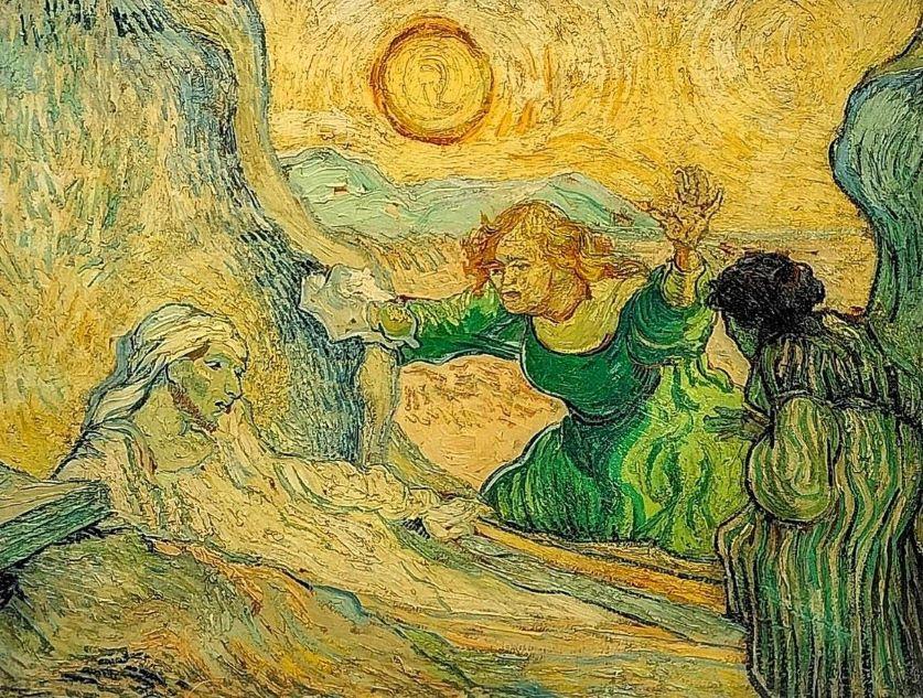 Vincent van Gogh "The Raising of Lazarus" (after Rembrandt) 1890 523467