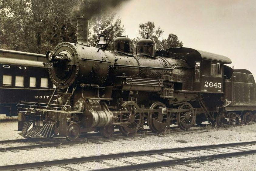 Steam locomotive at the Mid-Continent Railway Museum 523501