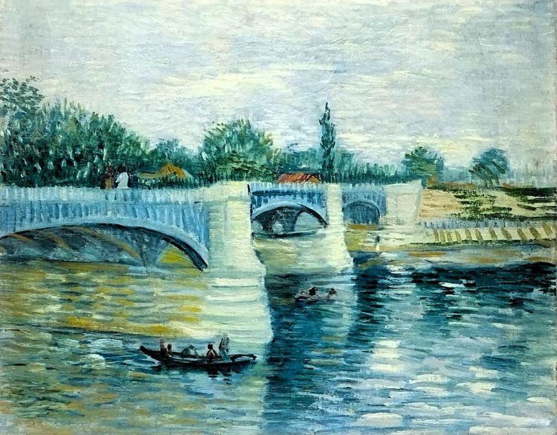 Vincent van Gogh "The Bridge at Courbevoie" 1887 523477